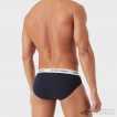 Quần lót nam Emporio Armani Stretch Cotton Brief 2-pack White/Marine